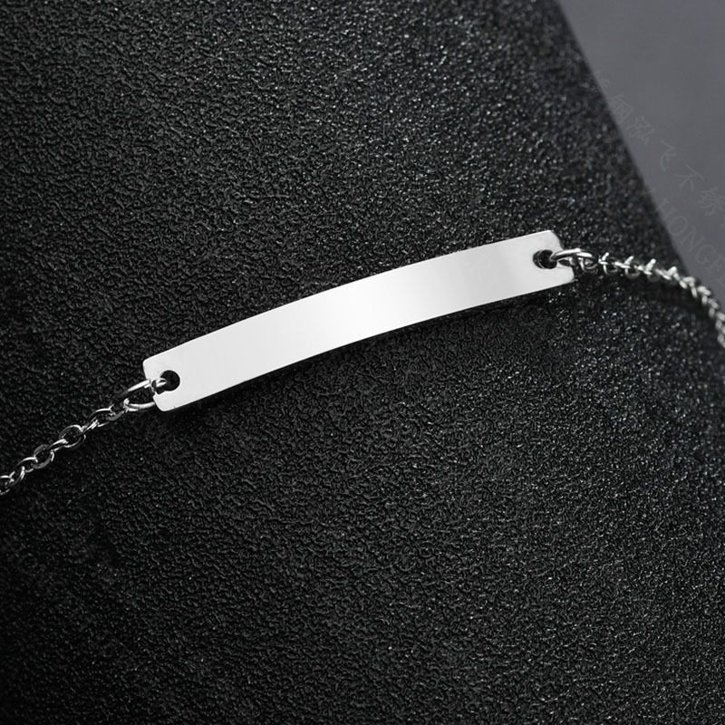 TitaniumStainless Steel Fashion Geometric bracelet  Steel color  Fine Jewelry NHHF1347Steelcolor