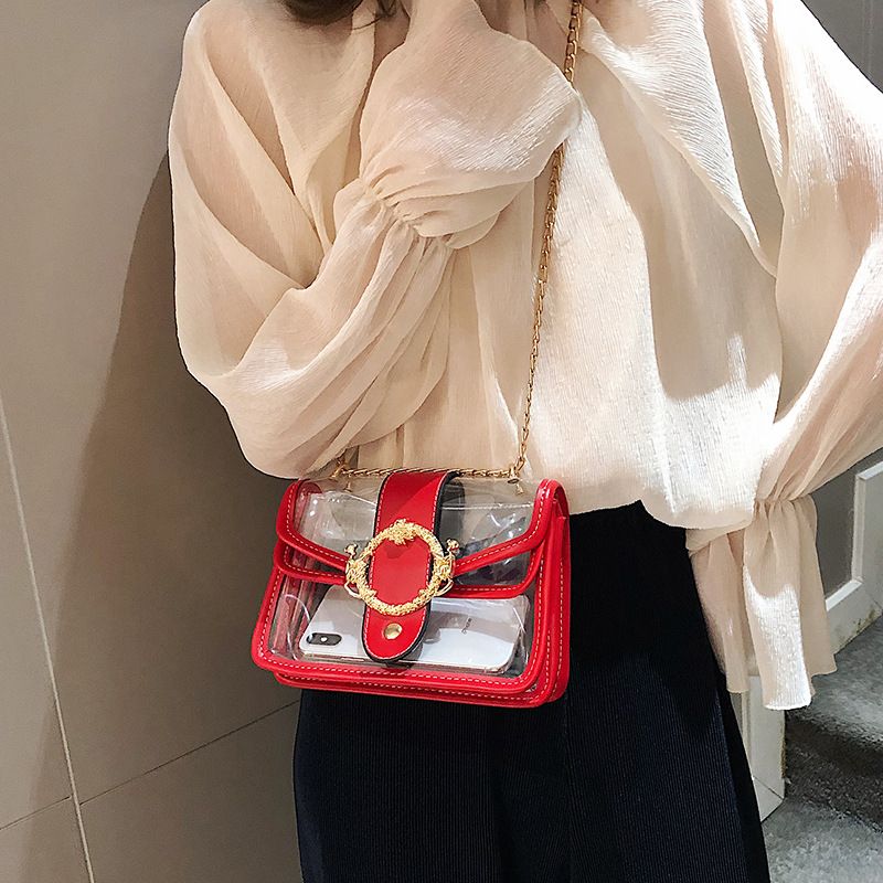 Polyester Fashion  Shoulder Bags  red   NHLD2182red