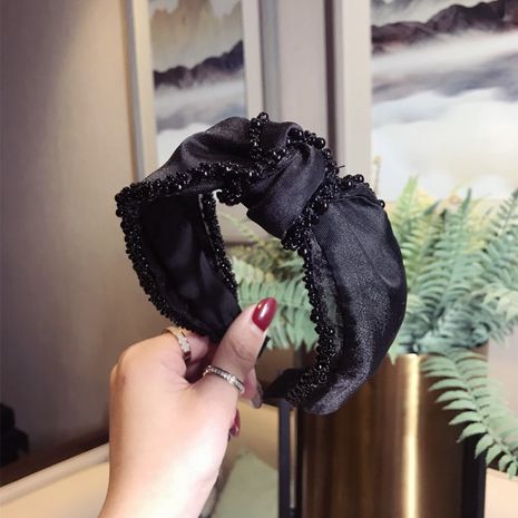 Cloth Korea Bows Hair accessories  (black)  Fashion Jewelry NHSM0408-black's discount tags