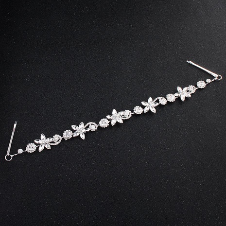 Womens  Exquisite rhinestone star Floral Plating Alloy Hair Accessories HS190418118177's discount tags