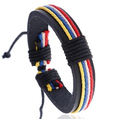 Unisex geometric artificial leather Bracelets & Bangles PK190423118830