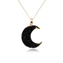Womens Moon Sexual simplicity imitation of natural stone moon Necklaces GO190430120020picture3