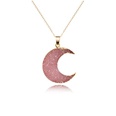 Womens Moon Sexual simplicity imitation of natural stone moon Necklaces GO190430120020picture9