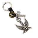 Vintage braided eagle alloy keychain NHHM121288picture1