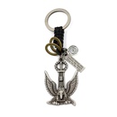 Vintage braided eagle alloy keychain NHHM121288picture3