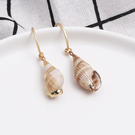 Womens Shell Fashionable shellfish  Seashell Earrings JJ190505120203's discount tags