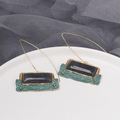 Womens Geometry Electroplating Palace wind is old  Alloy  Earrings JJ190505120205
