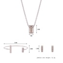 Womens rhinestone alloy Jewelry Set  XS190506120395picture5