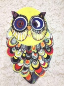 Korean version of the color owl patch NHLT127507picture4