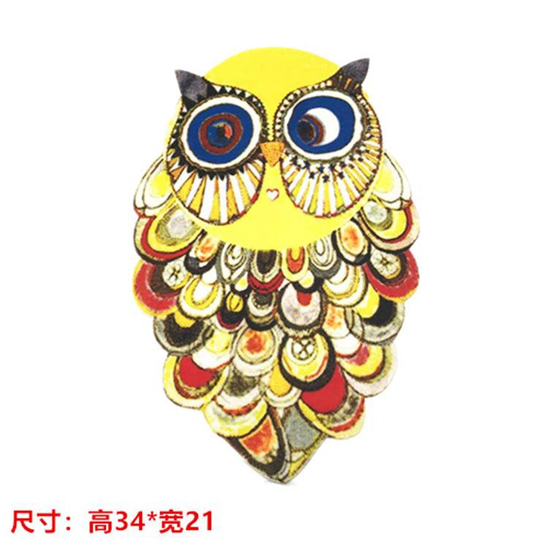 Korean version of the color owl patch NHLT127507