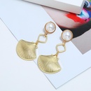 Fashion simple new wave imitation beads ear NHKC128003picture11