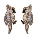 Feminine  Zodiac Parrot Alloy Rhinestone Earrings NHJQ128129picture19