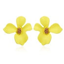 Creative simple candy color flower fashion earrings NHPJ128325picture5
