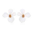 Creative simple candy color flower fashion earrings NHPJ128325picture6