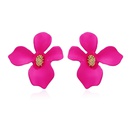 Creative simple candy color flower fashion earrings NHPJ128325picture7