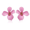 Creative simple candy color flower fashion earrings NHPJ128325picture10