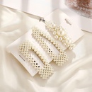 Creative retro simple word beads hairpin set NHPJ128386picture4