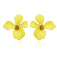 Creative simple candy color flower fashion earrings NHPJ128325picture11