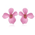 Creative simple candy color flower fashion earrings NHPJ128325picture12