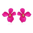 Creative simple candy color flower fashion earrings NHPJ128325picture13
