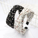 Fashion small fresh fabric printed chiffon headband NHOU128470picture3