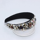 Fashion handstitched rice beads wild luxury headband NHWJ128477picture14