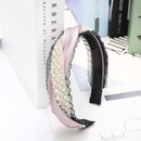 Simple and sweet beads versatile curling headband headband NHOU128488picture4
