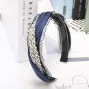 Simple and sweet beads versatile curling headband headband NHOU128488picture6
