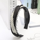 Simple and sweet beads versatile curling headband headband NHOU128488picture8