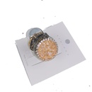 Rhinestone imitated crystal small grab clip fashion rhinestone transparent small round clip NHOU128585picture22
