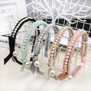 Fashion beads lace bow headband NHOU128825picture18