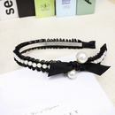 Fashion beads lace bow headband NHOU128825picture24