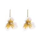 Fashion petal spray imitated crystal 925 alloy needle alloy earrings NHWF129093picture14
