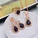Womens Inlaid Imitated crystal Alloy Jewelry Sets NHBQ129296picture15