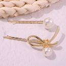 Beads geometric irregular bow hair clip NHMD129301picture13