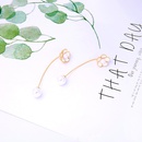 Simple and small fresh oil flower beads earrings NHQD129509picture4