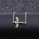Stylish luxury color zircon adjustable insect bracelet NHYL129532picture4