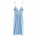 Fashion strap print dress evening dress beach skirt NHAM129642picture15