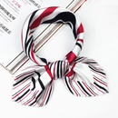 Fashion simple print small square scarf NHMN129795picture36