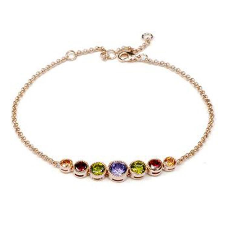 Koreanische Mode exquisites kleines Kreis kristall armband elegantes Temperament Gttin Zubehr 370170