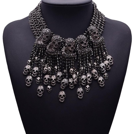 Fashion women skull necklace NHJQ133724's discount tags