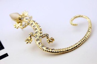 Fashion women lizard ear cuff clip earrings alloy alloyen NHDP136131picture5