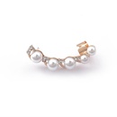 Fashion women beads rhinestone single ear cuff clip earrings alloy alloyen NHDP136155picture5