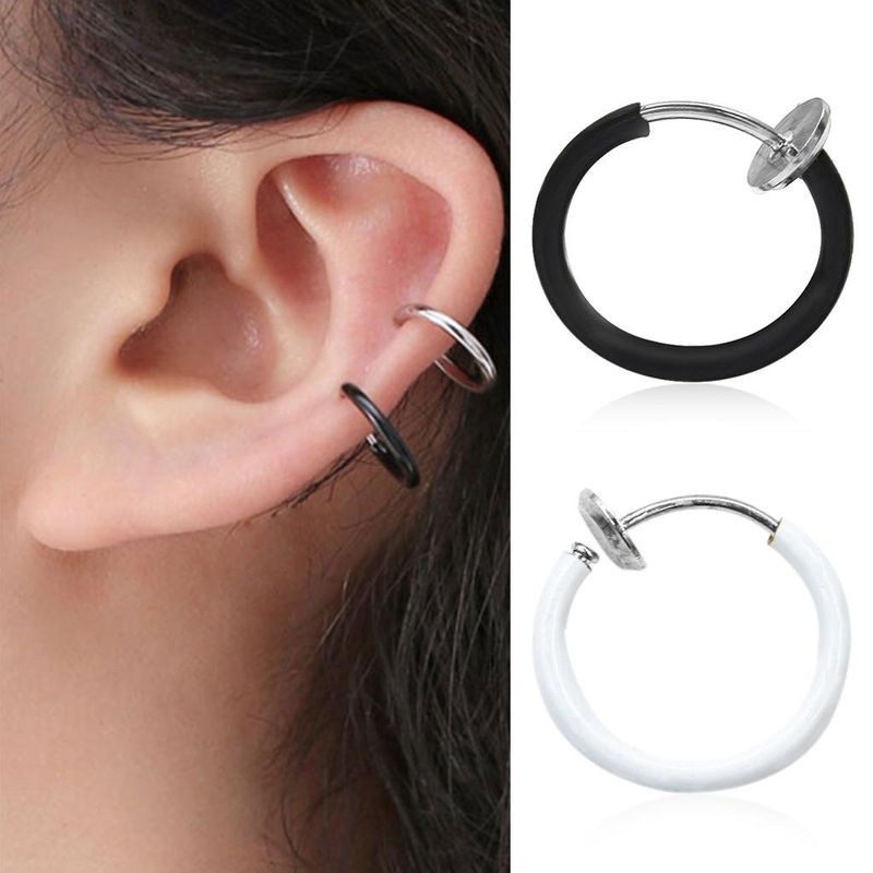 Fashion women round cuff clip earrings alloy alloy NHDP136160
