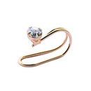 Fashion women butterfly rhinestone clip earrings ear cuff alloy alloy NHDP136166picture17