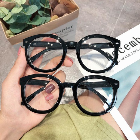 Korean version of the rice nail glasses frame round frame NHKD137427's discount tags