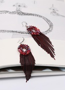 Fashion long tassel earrings NHJJ137854picture7