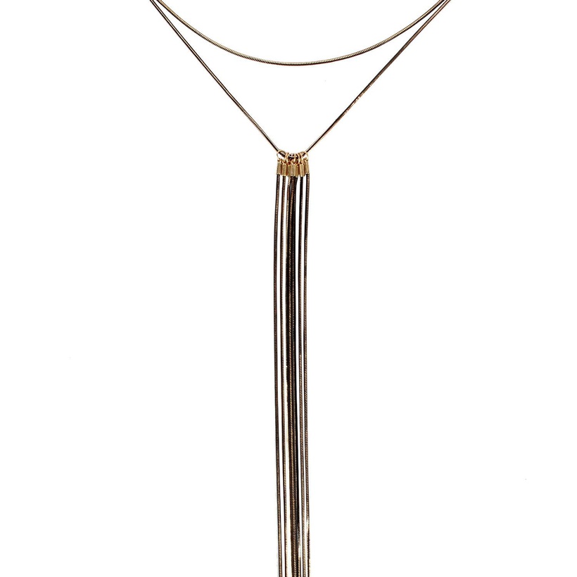 Bijoux Fantaisie Colliers | La Mode Long Gland Chandail Chane Simple Lgant Individuelle Gland Collier Femelle Collier 10490 - QK95147