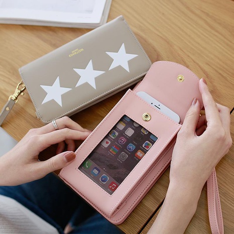 Five-pointed star fashion Messenger bag NHNI141485's discount tags