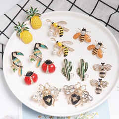 Fashion ladybug honey cactus earrings NHJJ142134